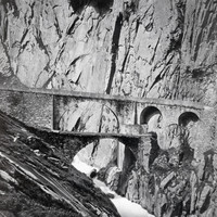 Gorges de la Reuss et Ponts du diable par Braun