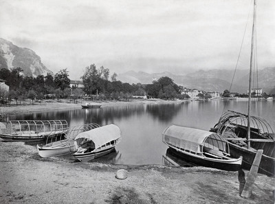 Lac Majeur à Baveno par Braun Lac Majeur à Baveno par Braun