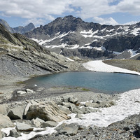 Lac principal du Haut vallon de Belle Combe