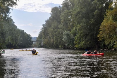 Canoë sur l'Allier - Anne-Marie Juliet
