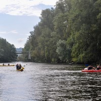 Canoë sur l'Allier - Anne-Marie Juliet