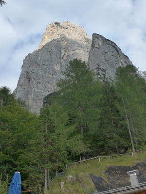Pala (à G) et Dente (à D) del Rifugio Pala (à G) et Dente (à D) del Rifugio