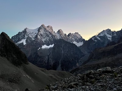 [Concours Photo Sophie 2021] Saupoudrage dans les faces nord du glacier noir