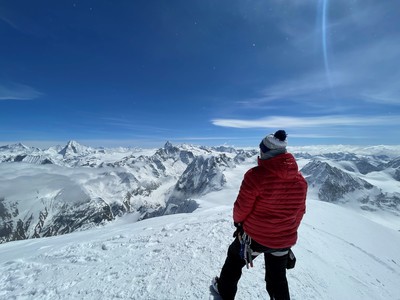 [Concours Photo Sophie 2021] Mon premier Pigne d'Arolla !