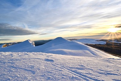 [concours photo Sophie 2021] Couché soleil vercors sud