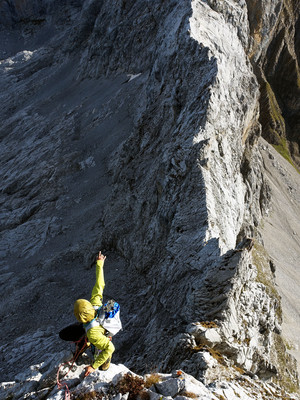 [Concours Photo Sophie 2021] - Sur l'arête NE de la Pointe de Chombas.