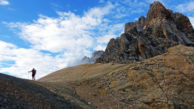 [Concours Photo Sophie 2021]  - Au Col des Terres Jaunes sous le Brec de Chambeyron.