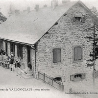 Ancienne caserne de Vallon-Claus (CPA)
