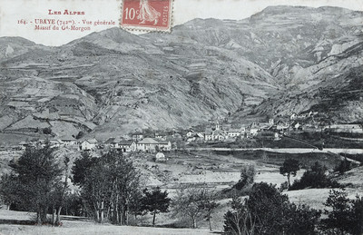 Ubaye, village détruit actuellement dans les eaux du lac de Serre Ponçon (CPA) Ubaye, village détruit actuellement dans les eaux du lac de Serre Ponçon (CPA)