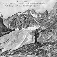 Glacier Noir, Pic Coolidge et Fifre (CPA)