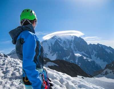 [Concours Photo Sophie 2021] Le Mont Blanc vu des Dômes de Miage