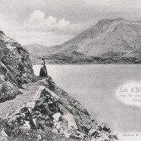 Lac d'Allos et Mont Pelat (CPA)