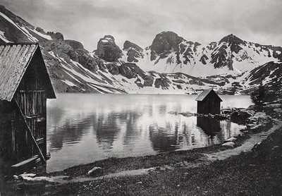Lac d'Allos et Tours (CPA)