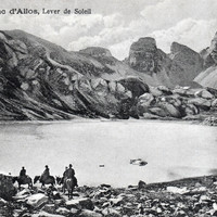 Lac d'Allos et Tours (CPA)