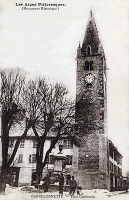 Barcelonnette, Tour Cardinalis (CPA)