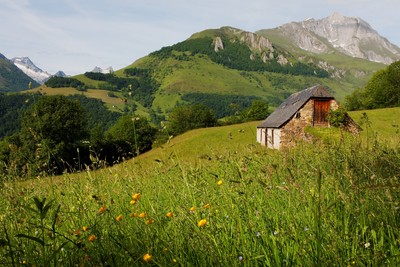 Grange (Val d’Azun) / © C. Cuenin – Parc national des Pyrénées