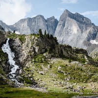 Cascade de Dar esplumouse (Vallée de Cauterets) / © L. Cazabet  – Parc national des Pyrénées