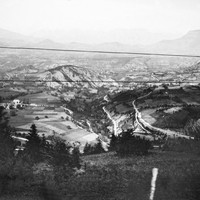 Lalley vue de la voie ferrée