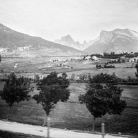 Lus la Croix Haute vu du train en 1905