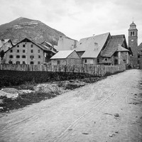 Forts du Randouillet et de l'Infernet vus de Pont de Cervière