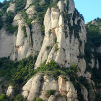 Monttserrat - La Granota : Faces E et N