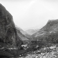 Le pont de Prelles sur la Durance