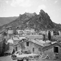 Serres vu du train en 1905