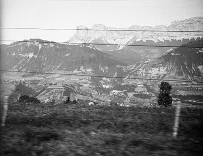 Avant d'arriver à Monestier par le train, 1905