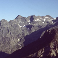 Crête Choucières Vertes - Pic de Parières, versant S