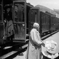 Gare de Veynes, au fond le Champerus