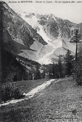 Glacier du Casset (CPA)