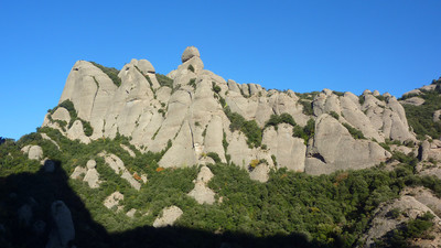 Sant Jeroni et El Gagant : Face W Sant Jeroni et El Gagant : Face W