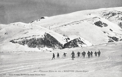 Randonnée au Monêtier (CPA) Randonnée au Monêtier (CPA)
