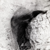 Glacier Inférieur de Grindelwald, contact glace-rocher par Ernest Edwards en 1866