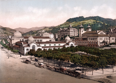 La Bourboule en 1900 par Photoglob N°0000009843 La Bourboule en 1900 par Photoglob N°0000009843
