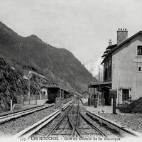 La gare des Houches