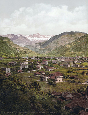 Bolzano, en 1900 par Photoglob N°0000008762