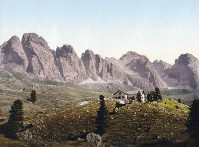 Refuge Firenze, en 1900 par Photoglob N°0000016938