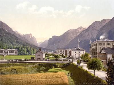 Dobbiaco / Toblach, en 1900 par Photoglob N°0000017356