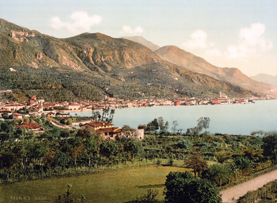 Lac de Garde, Salo, en 1900 par Photoglob N°0000008310
