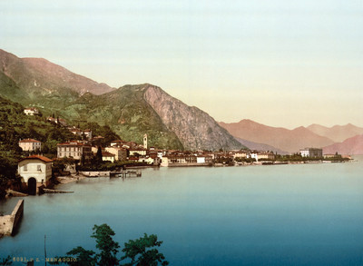 Menaggio, en 1900 par Photoglob N°0000006091