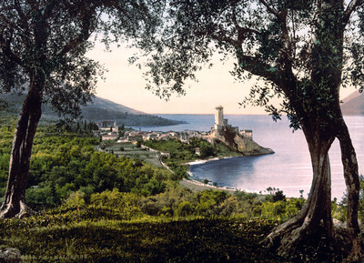 Malcesine, en 1900 par Photoglob N°0000008649