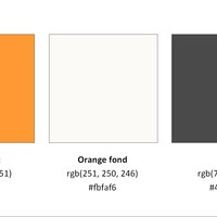 Palette de couleurs
