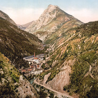 Torrente Toscolano, en 1900 par Photoglob N°0000016997 Torrente Toscolano, en 1900 par Photoglob N°0000016997