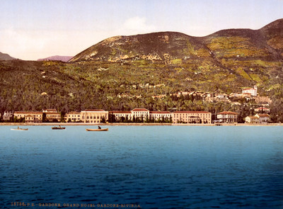 Cardone, lac de Garde en 1900 par Photoglob N°0000016786