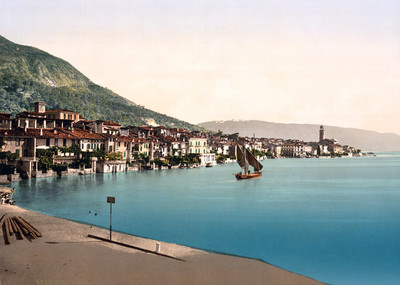 Salo, Lac de Garde,  en 1900 par Photoglob N°0000008728