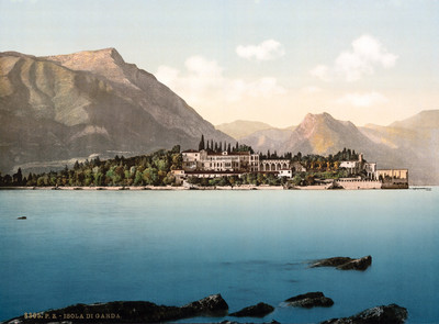 Isola di Garda, en 1900 par Photoglob N°0000008305