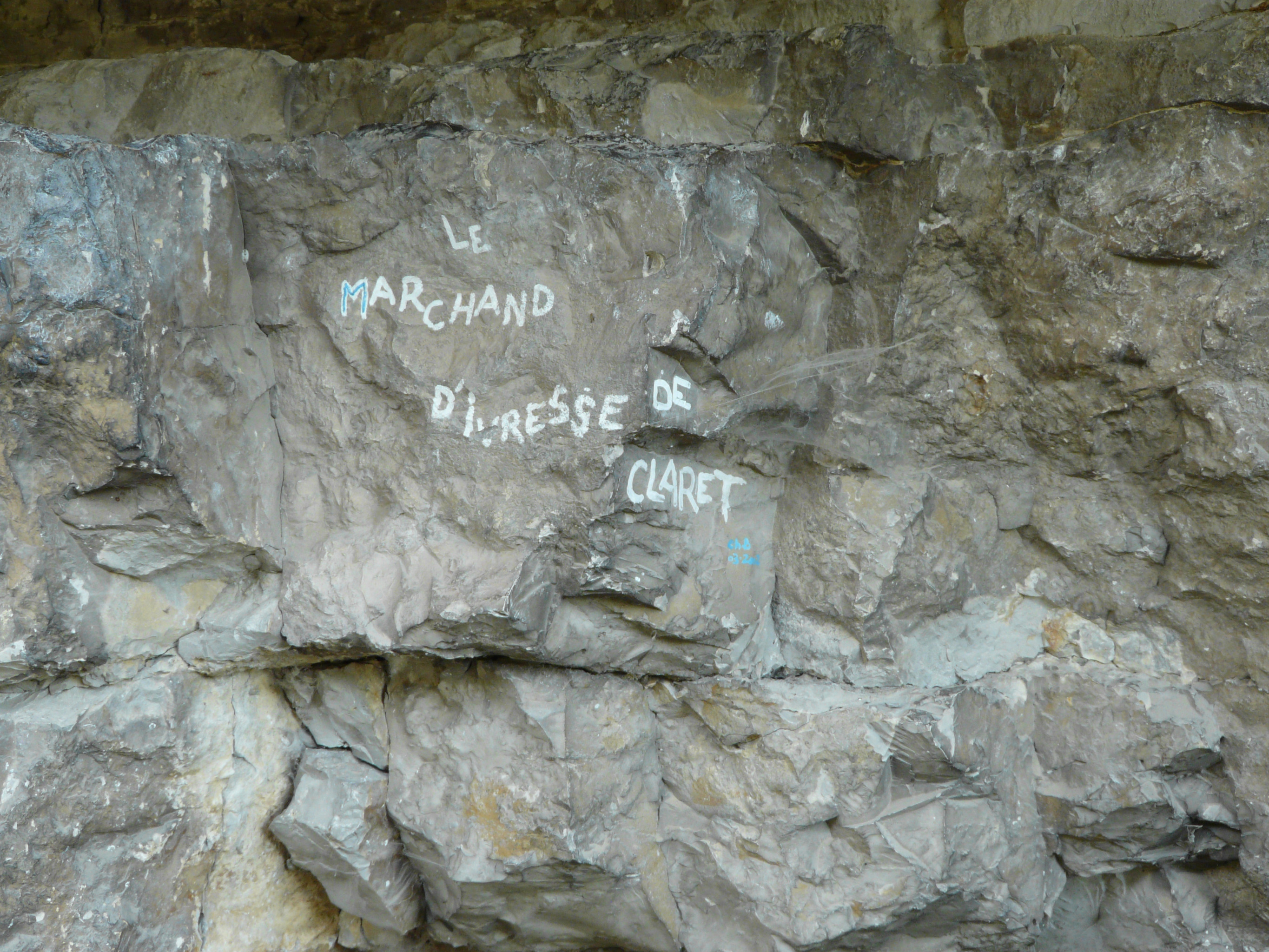 nom de voie : le marchand d'ivresse de Claret