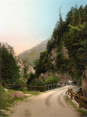 Höllental, en 1900 par Photoglob N°0000017340