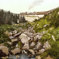 Train du Brocken, en 1900, par Photoglob N°0000016908